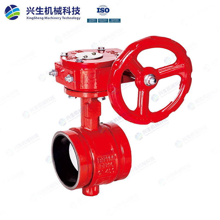 D381X-16Q蝸輪溝槽蝶閥