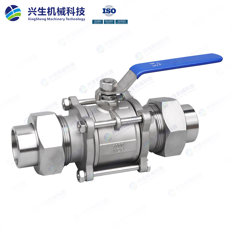 三片式手動活套球閥