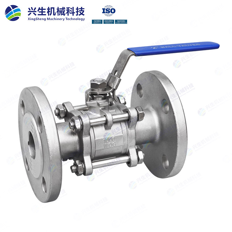 三片式法蘭球閥