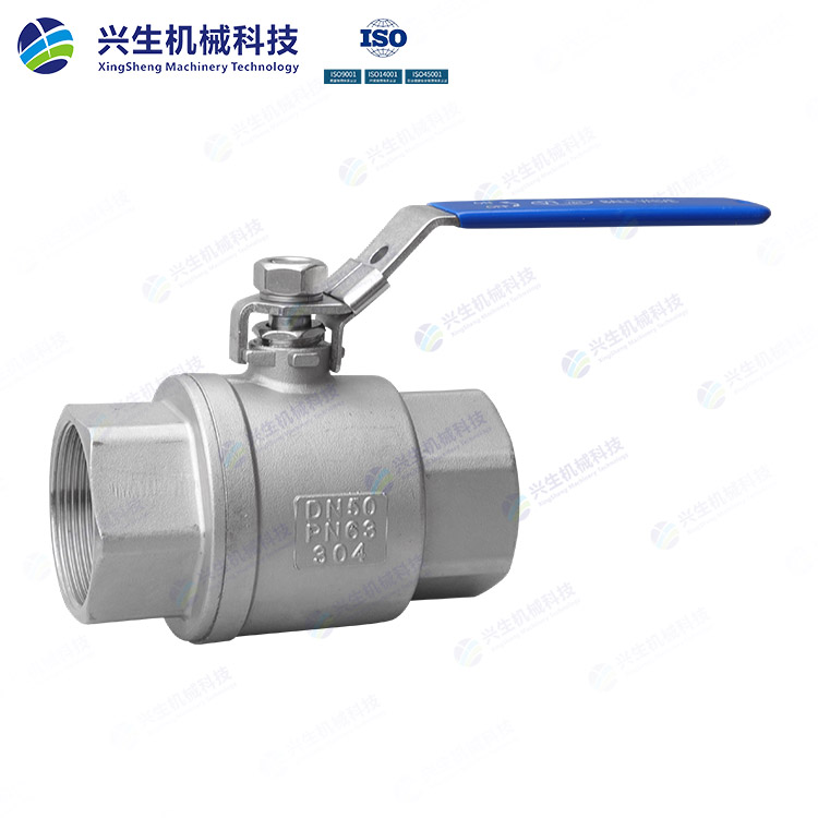 德標二片式絲扣球閥