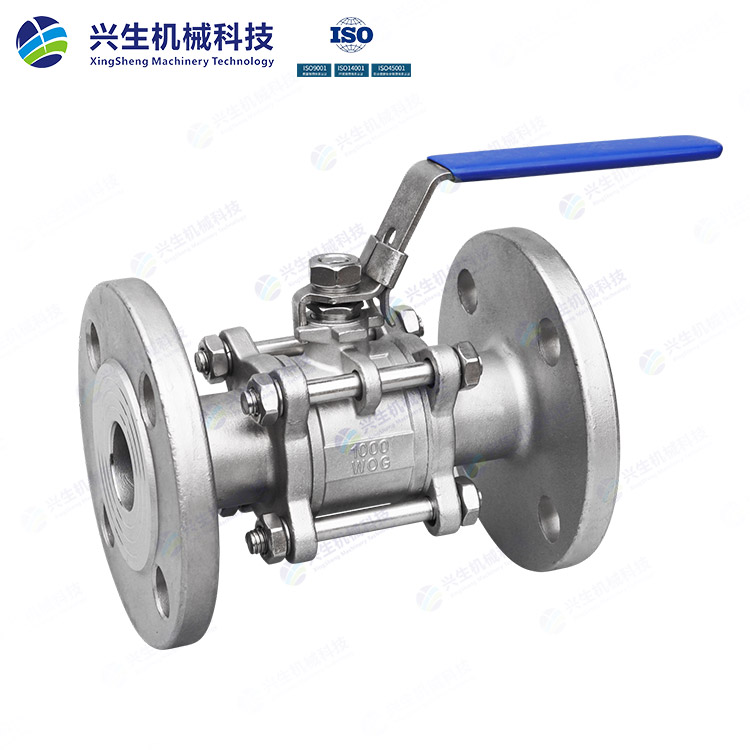 三片式法蘭球閥