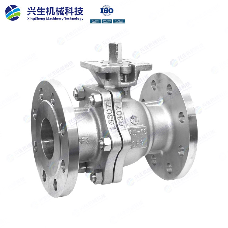 國標高平臺法蘭球閥