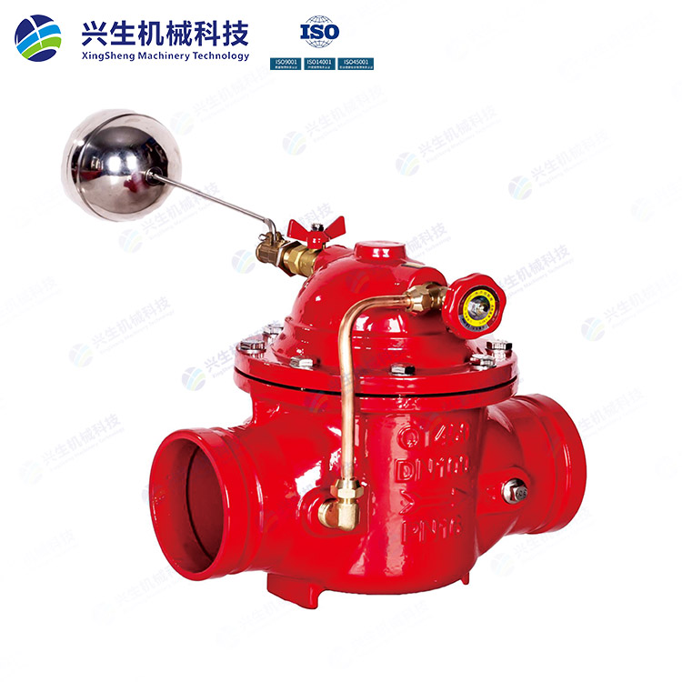 8100X-16Q溝槽遙控浮球閥