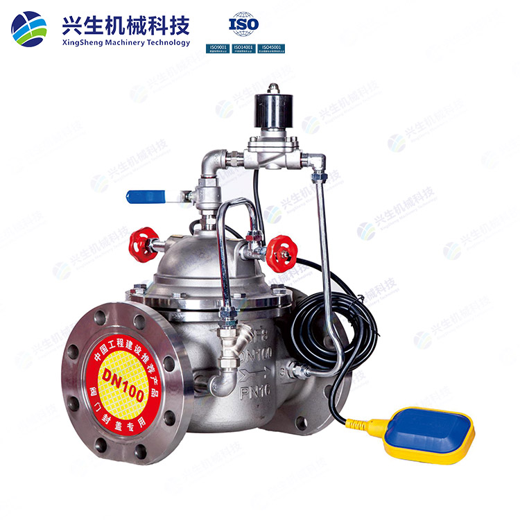 107X-16P不銹鋼電動加手動浮球閥