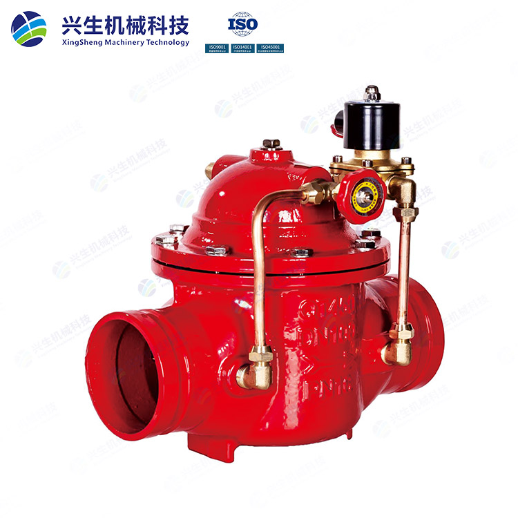 8600X-16Q溝槽電動電磁閥